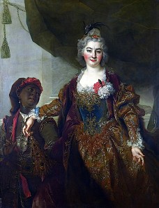 Nicolas de Largillière: Princess Rákóczi, National Gallery (London), approx. 1720 AD